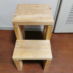 踏み台　兼　イスの画像