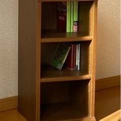 カラーラック　本棚の画像