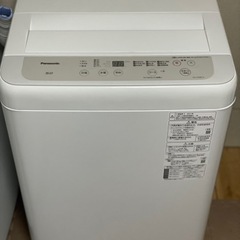 送料・設置込み　洗濯機　5kg Panasonic 2021年製