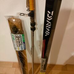 【美品】投げ竿セット ダイワ プライムサーフ T25-405＆プ...