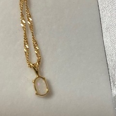 k18金　ジュエリーマキ　オパールペンダントトップの画像