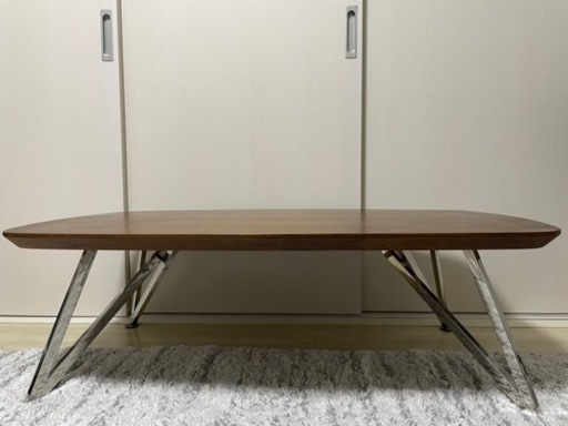 【関西＊取引場所相談可◎】天然木センターテーブル　リビングテーブル　ローテーブル29000円→15000円