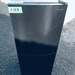 ✨2022年製✨2169番 アイリスオーヤマ✨冷凍冷蔵庫✨IRSD-14A-B‼️