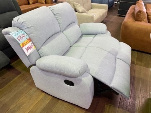 手動式リクライニングソファー！34,800円