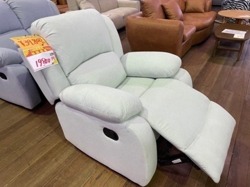 手動式リクライニングソファー19,800円