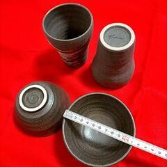 値下げ フリーカップとお茶碗の画像