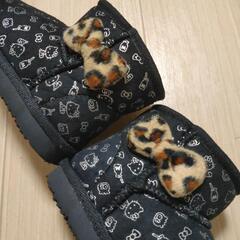 キティちゃん ブーツ17cmの画像