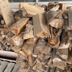 薪ストーブ、キャンプ用薪（広葉樹　雑木）の画像