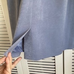 デコルテレースフリルドレスの画像