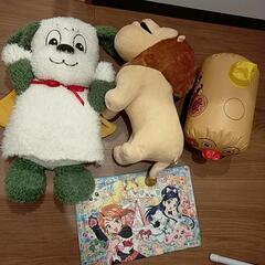 ぬいぐるみとパズル