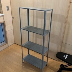 [あげます] ステンレスシェルフ　収納棚　IKEA HYLLIS...