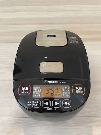 【売約済】NL-BV05-BA ZOJIRUSHI 小容量マイコン炊飯ジャー 極め炊き 3合炊き