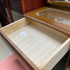 リサイクルショップどりーむ荒田店No.5230　鏡台♪　収納たくさん！イス付き！の画像