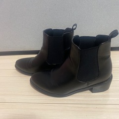 LEPSIM サイドゴアブーツ 黒 Sサイズの画像