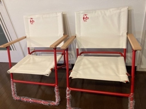 値下げ中！チャムス　chums キャンバスチェア　canvaschair キャンプ