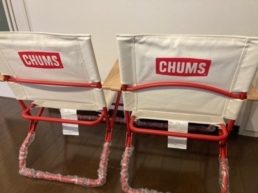 値下げ中！チャムス　chums キャンバスチェア　canvaschair キャンプ