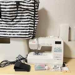 美品 ジャノメ コンピュータミシンNP350