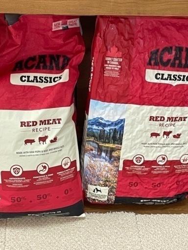 アカナ　クラッシックス　レッド　11.4キロ　2個