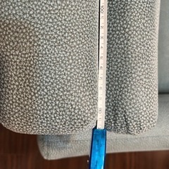 2人掛けソファ（ブルー）の画像