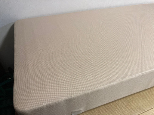 SIMMONS シモンズ セミシングル ロー ベッド 脚付マットレス 190×800×1950mm 中古