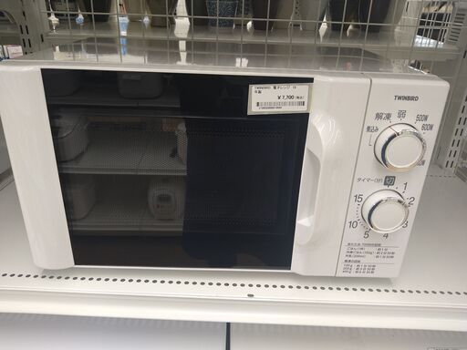 ★ジモティ割あり★ ツインバート 電子レンジ  年式19年製 動作確認／クリーニング済み SJ1067