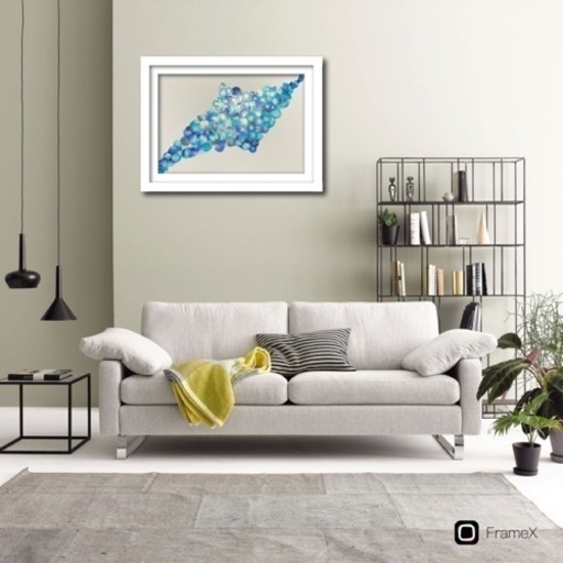 インテリアアート 額入り