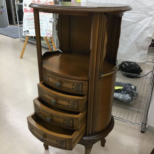 Wa359 アンティーク電話台