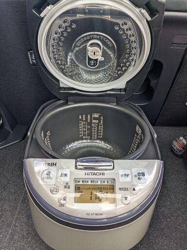 2020年製日立圧力IHジャー炊飯器　1升炊き　週末限定価格！　美品RZ-AF18E4　不具合なし定価2万