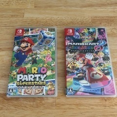 マリオカート8DXとマリオパーティースーパースターズ