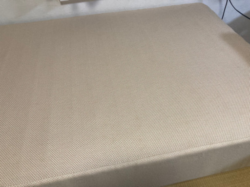 SIMMONS シモンズ セミシングル ロー ベッド 脚付マットレス 190×800×1950mm 中古 ②