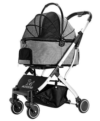 ペットカート ペットキャリー（グレー） 新品