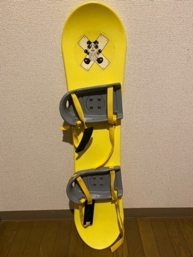 <諸事情により1/17までの掲載>キッズ ジュニア パンダスノーボード 90センチ