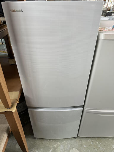 東芝　2ドア冷蔵庫　153L　2018年製 リサイクルショップ宮崎屋住吉店　23.1.14　ｙ