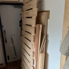【無料】2×4材　構造用合板　無料で譲ります　※取りに来てくれる...