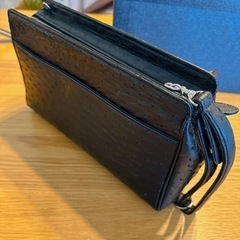 オーストリッチ　2way バッグの画像