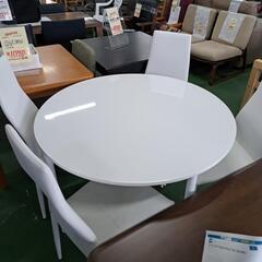 丸いダイニングセット