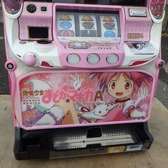 パチスロ　魔法少女まどかマギカＡ　コイン不要機　スロット　ドアキー・設定キー有ります。￥21,780税込の画像