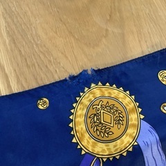 【2/28で処分】スカーフ  ブルーの画像