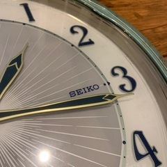 SEIKO 壁掛け電波時計の画像