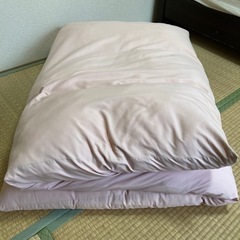 敷布団　カバー付き（お話し中）