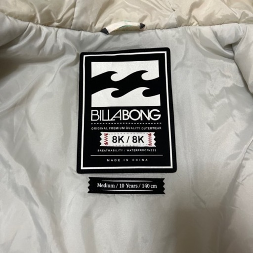 BILLABONG ウェア　スキー、スノーボード
