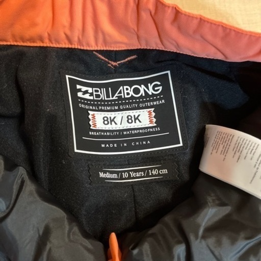 BILLABONG ウェア　スキー、スノーボード
