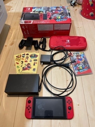 美品　Nintendo Switch スーパーマリオ オデッセイ セット　不具合なく