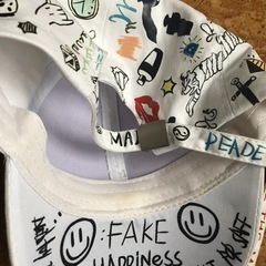 柄物の可愛いキャップ🧢の画像