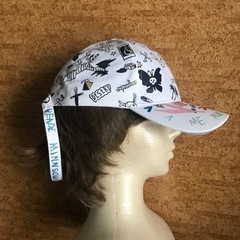 柄物の可愛いキャップ🧢の画像