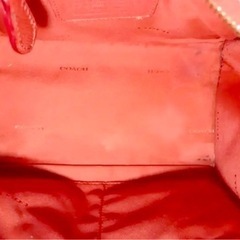 コーチ　COACH  PVCレザーショルダーバッグ　2WAYの画像