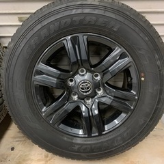 ハイラックス　gun125　純正ホイール　新車外し ハイラックスGUN125 純正ホイールタイヤセット（新車外し） - メルカリ