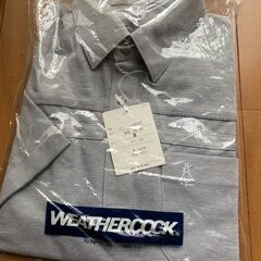 ＷＥＡＴＨＥＲＣＯＣＫ　ナイガイ　半そでポロシャツ　Ｓサイズ　グレー