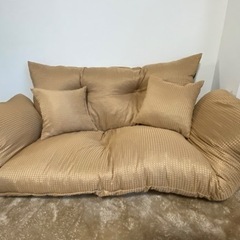【新品】2人がけローソファ
