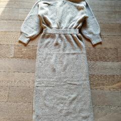 dazzlin ニットワンピース　マキシ丈　新品の画像